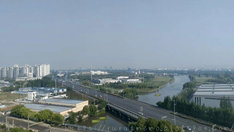 飯店看出去的景色